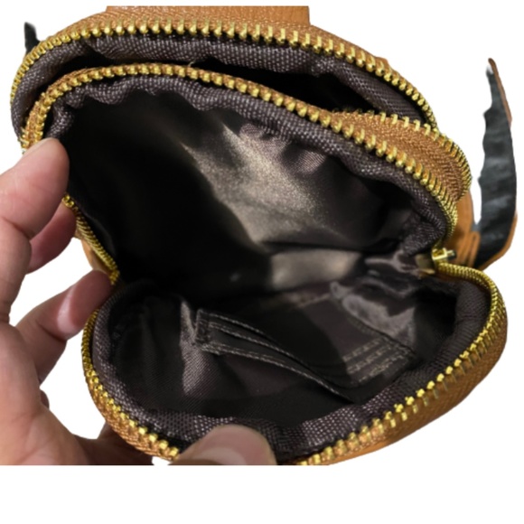 Fanny Packs Purse Vegan Leather Small Sling/Crossbody Bag w/ Adjustable Strap - Picture 6 of 10